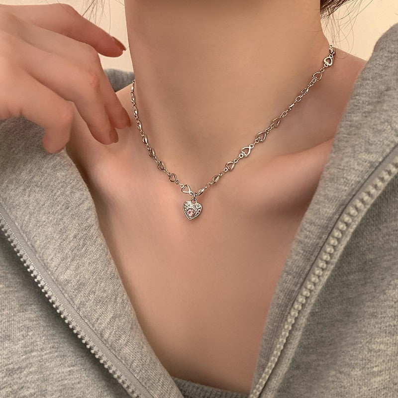 Women's Beads Bow Sweet Elegance Summer Fresh Niche Clavicle Necklaces