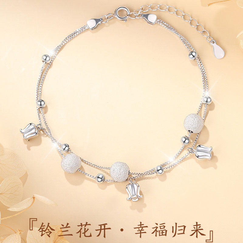 Classy Trendy Lily Female Fresh Design Bracelet