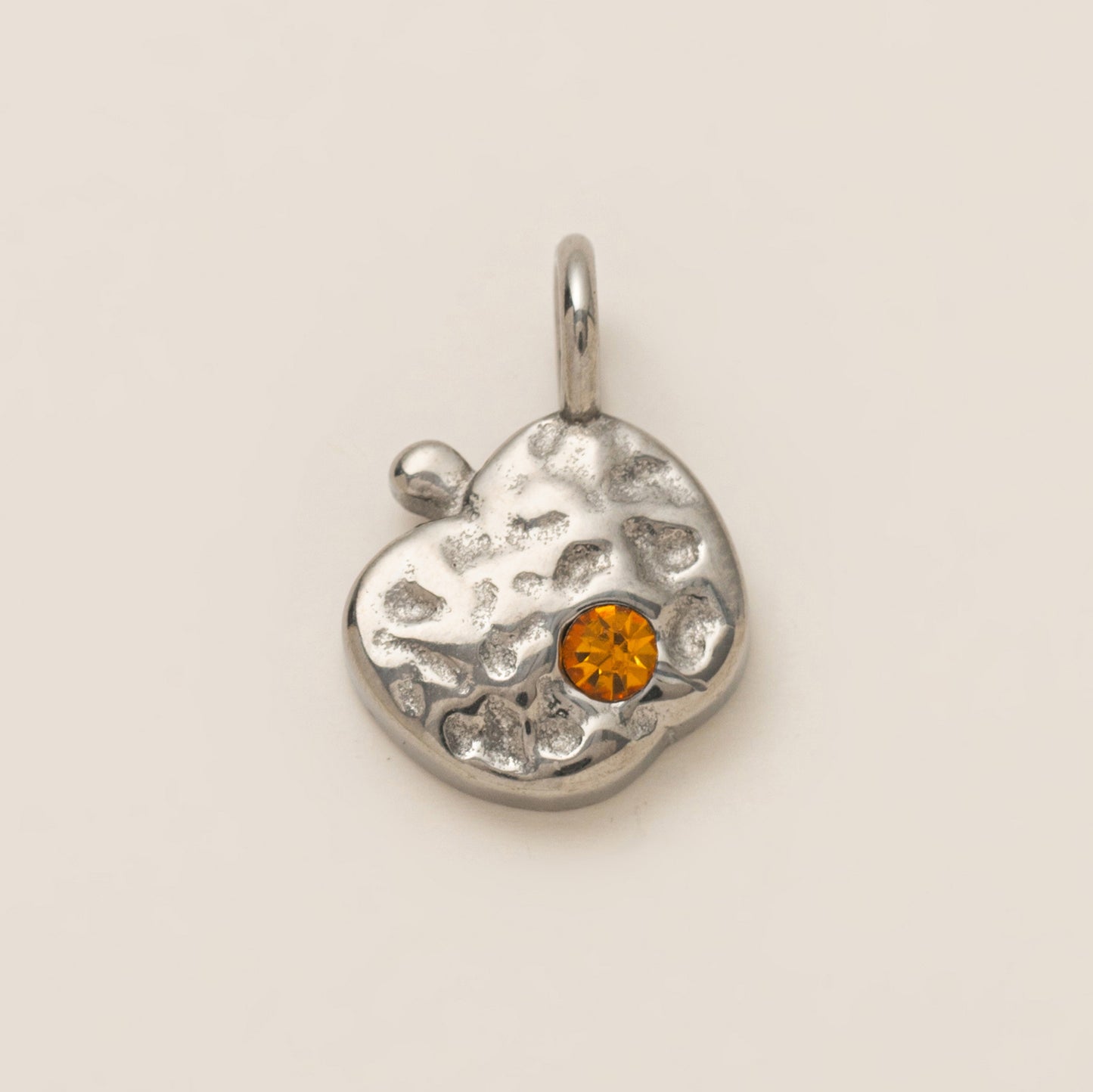 Mushroom Parts Vacuum Plating Gold Color Pendants