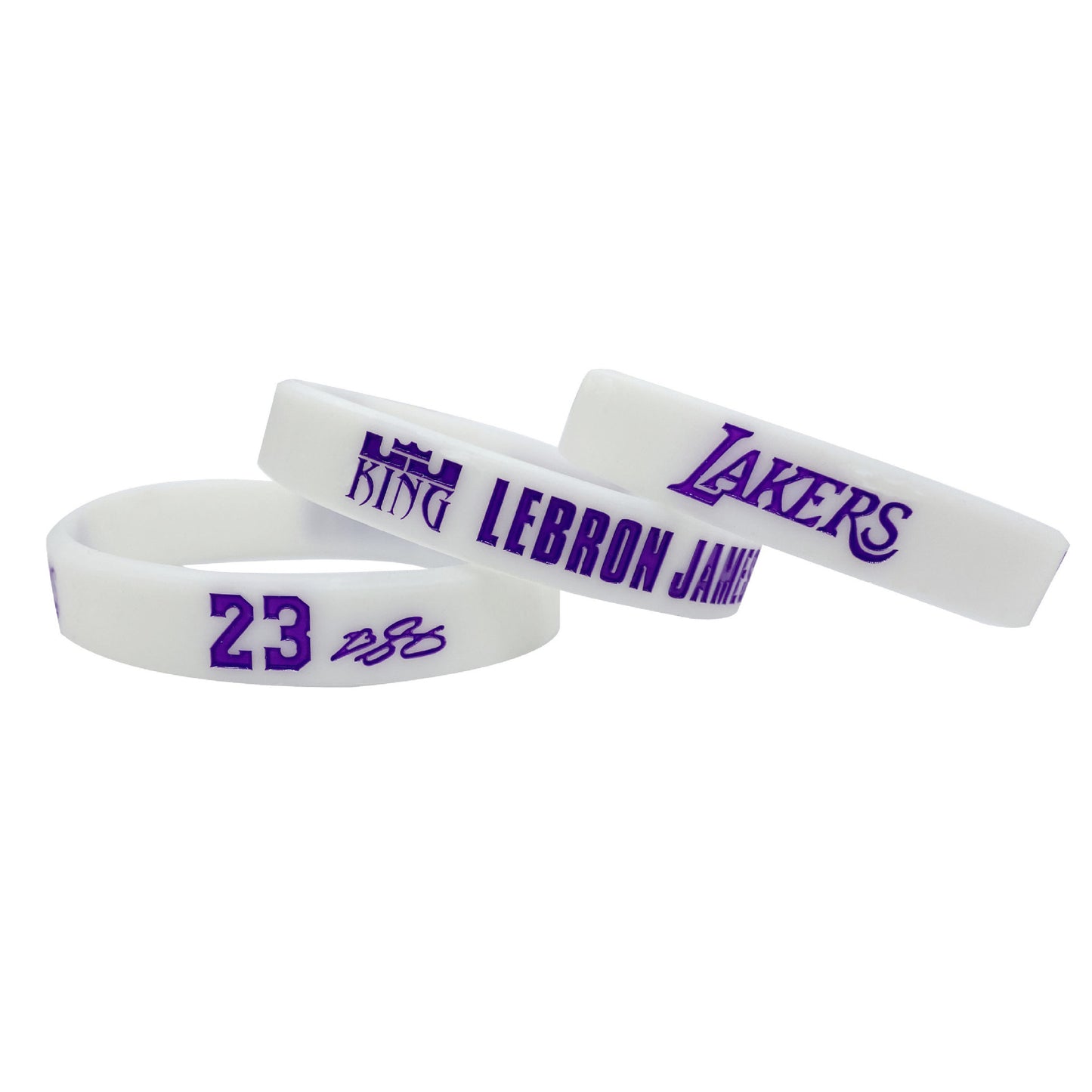 Basketball Kobe James Curry Sports Wristband Custom Luminous Bracelets