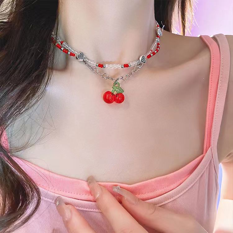 Women's Sweet Pure Love For Light Luxury Minority Design Necklaces