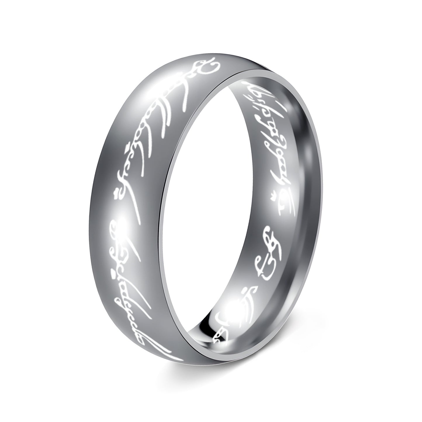 Women's & Men's Steel Couple The Lord Of Little Rings