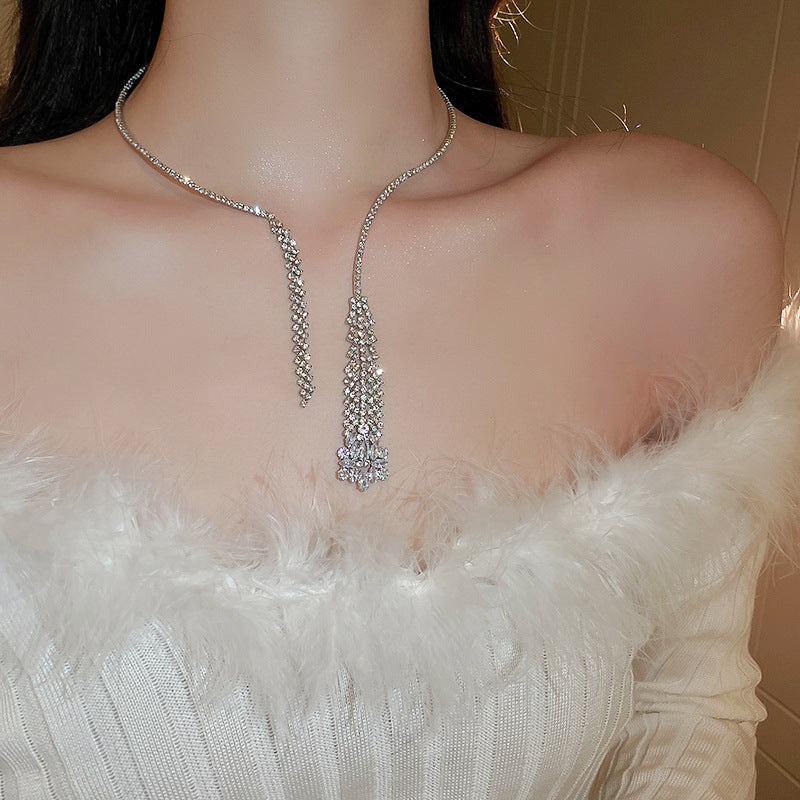 Clavicle Chain Fashion Special Interest Light Necklaces