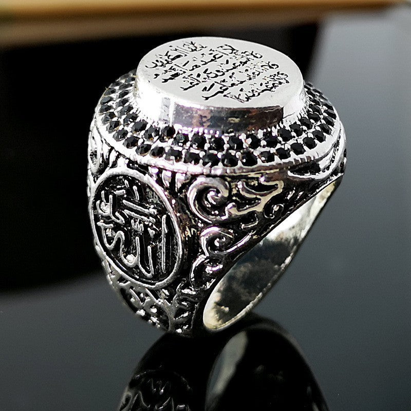 Classic Glamorous Fashion Alloy Diamond High Rings
