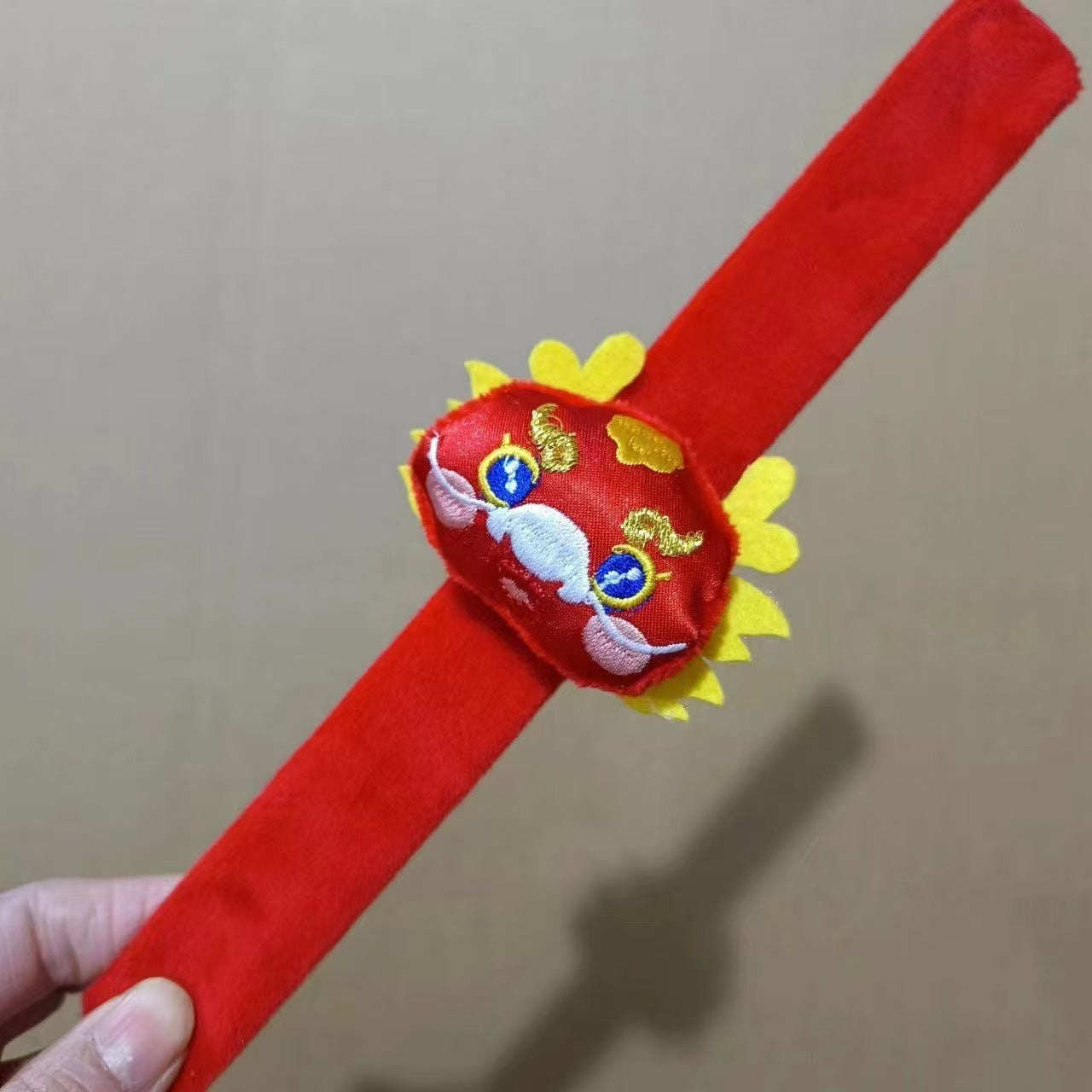 Children's Plush Holiday Gifts Present Wrist Strap Bracelet