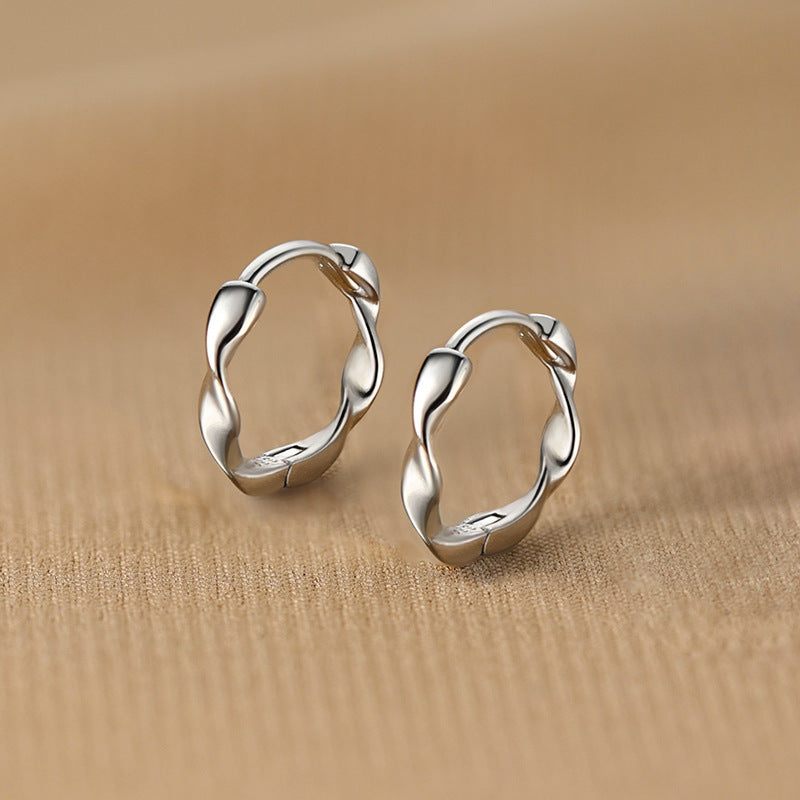 Pure Sier Female Before Sleep Ear Rings