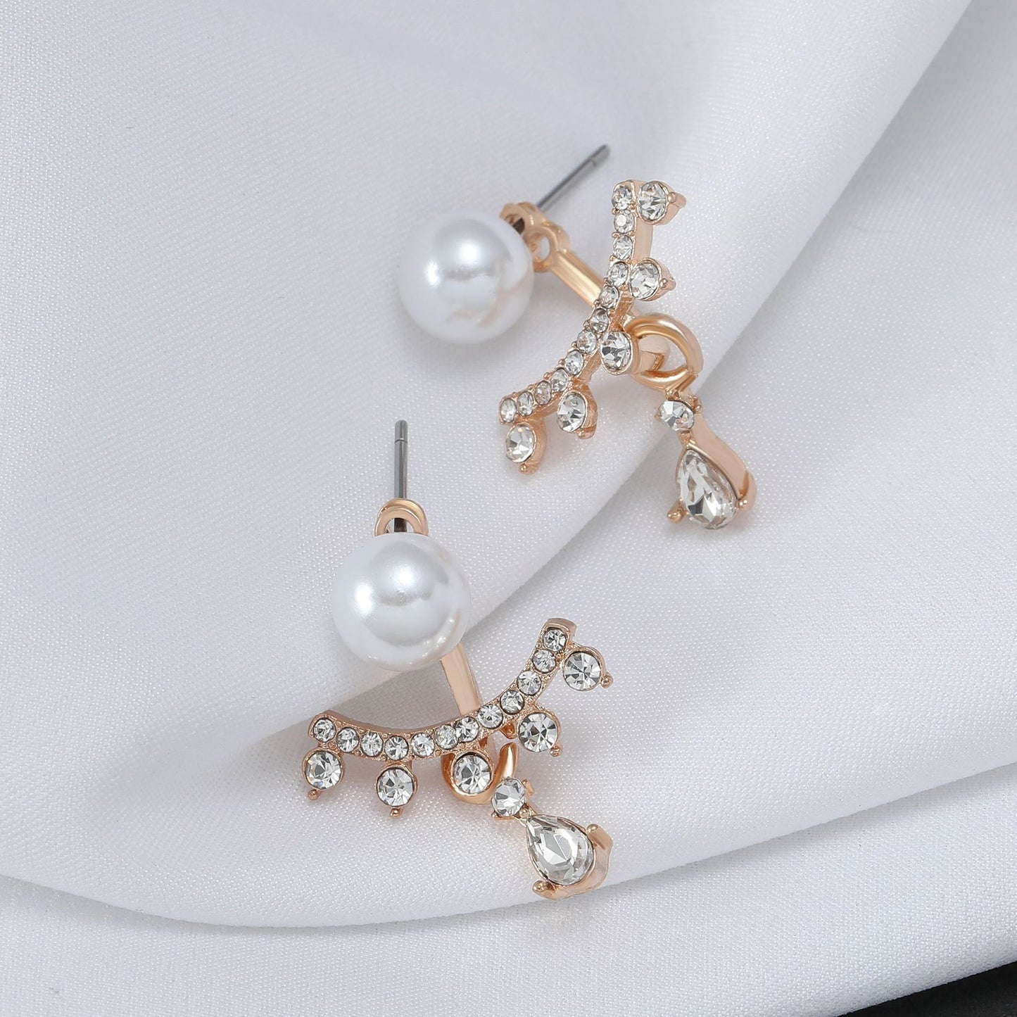 Women's Pearl For French Entry Lux Butterfly Earrings