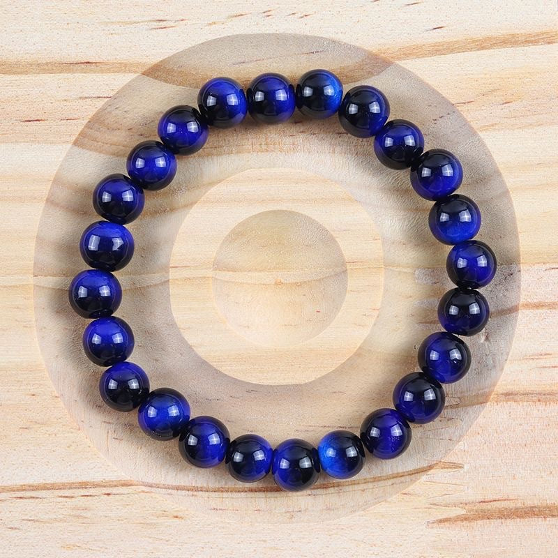 Tigereye Ethnic Style Paint Glazed For Boyfriend Girlfriends Everyday Fashion Bracelet