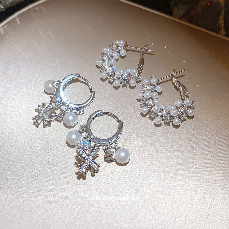 Dreams Garland Circle Pearl French Style Everyday Joker Rings