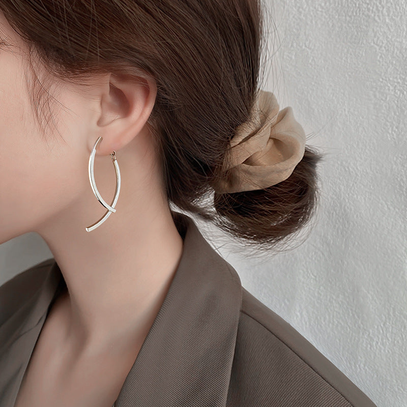 Unique Fashionable Temperament Niche Personality Design Earrings