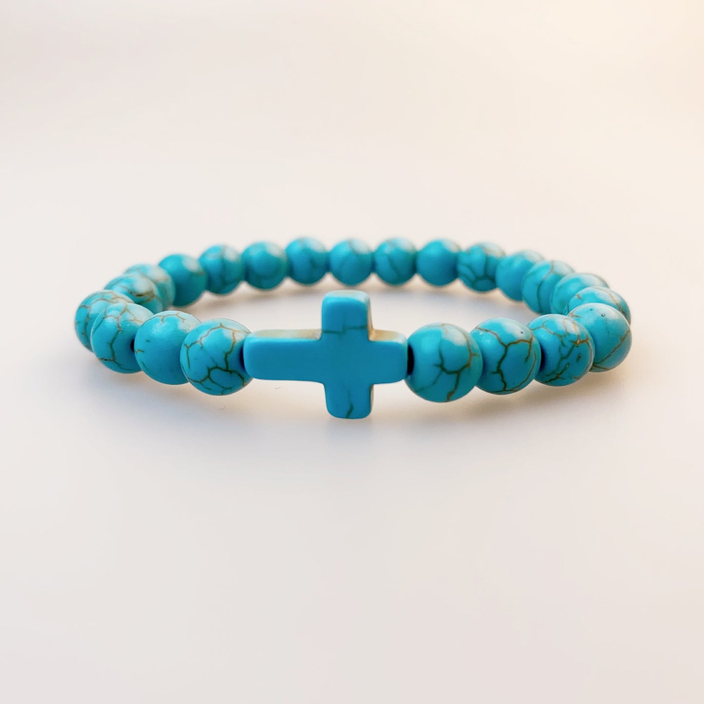 Turquoise Haematite Volcanic Rock Unisex Couple Bracelets