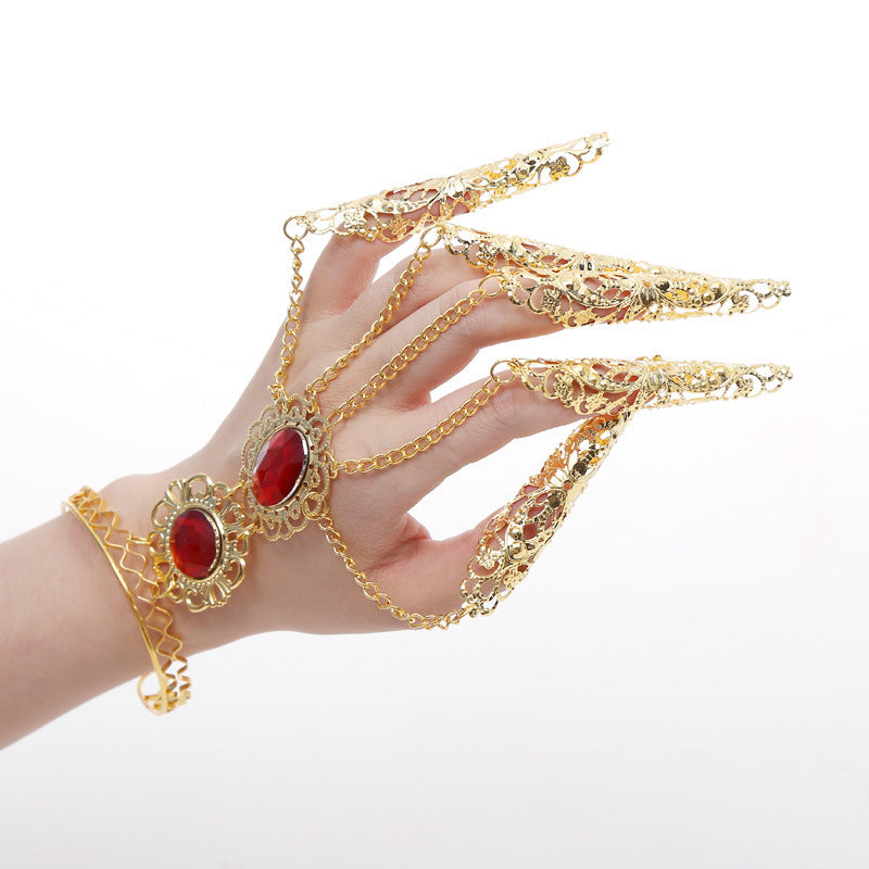 Ethnic Style Hand Dance Belly Indian Costume Bracelets