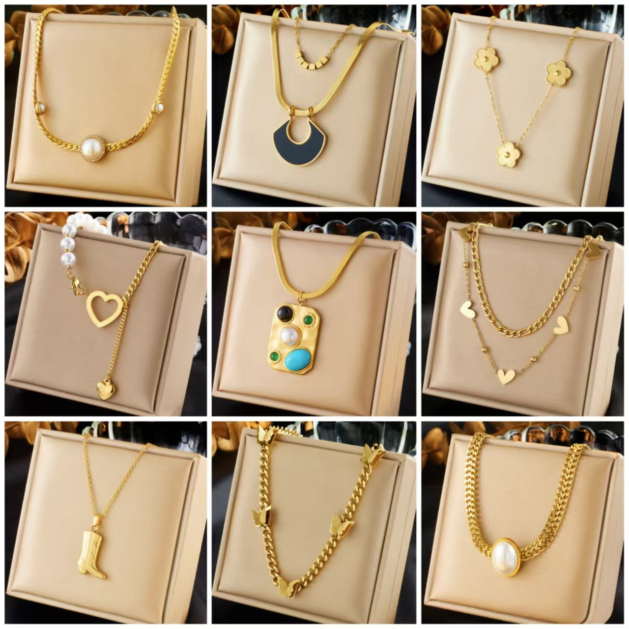 Clavicle Chain Simple Temperament Entry Lux Pendants