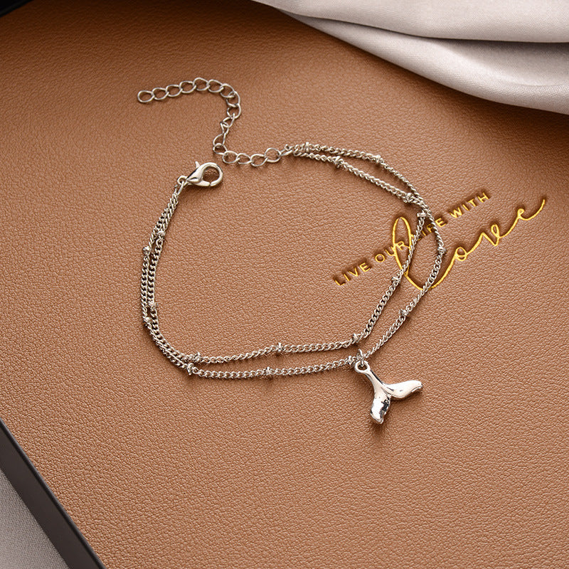 Vintage Pearl Female Style Design Simple Cold Bracelet