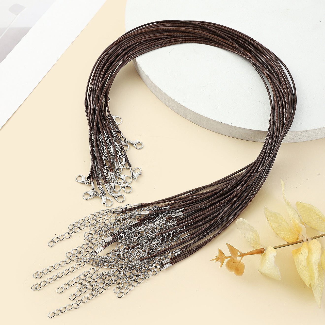 Line Leather String Colors Single Rope Pendants