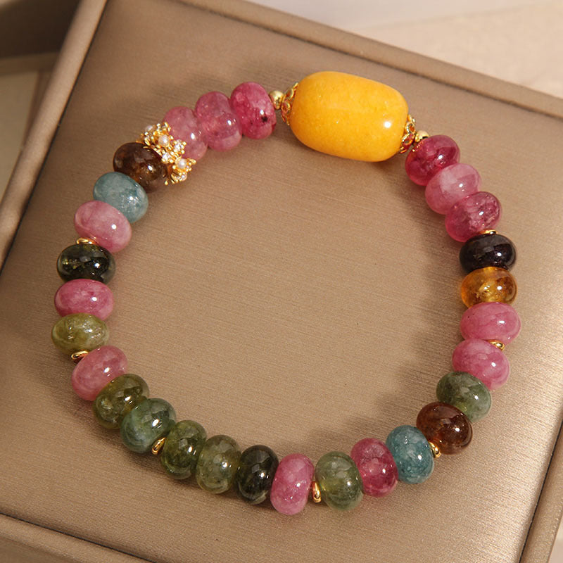 Women's Abacus Beads Jade Special Interest Light Bracelets