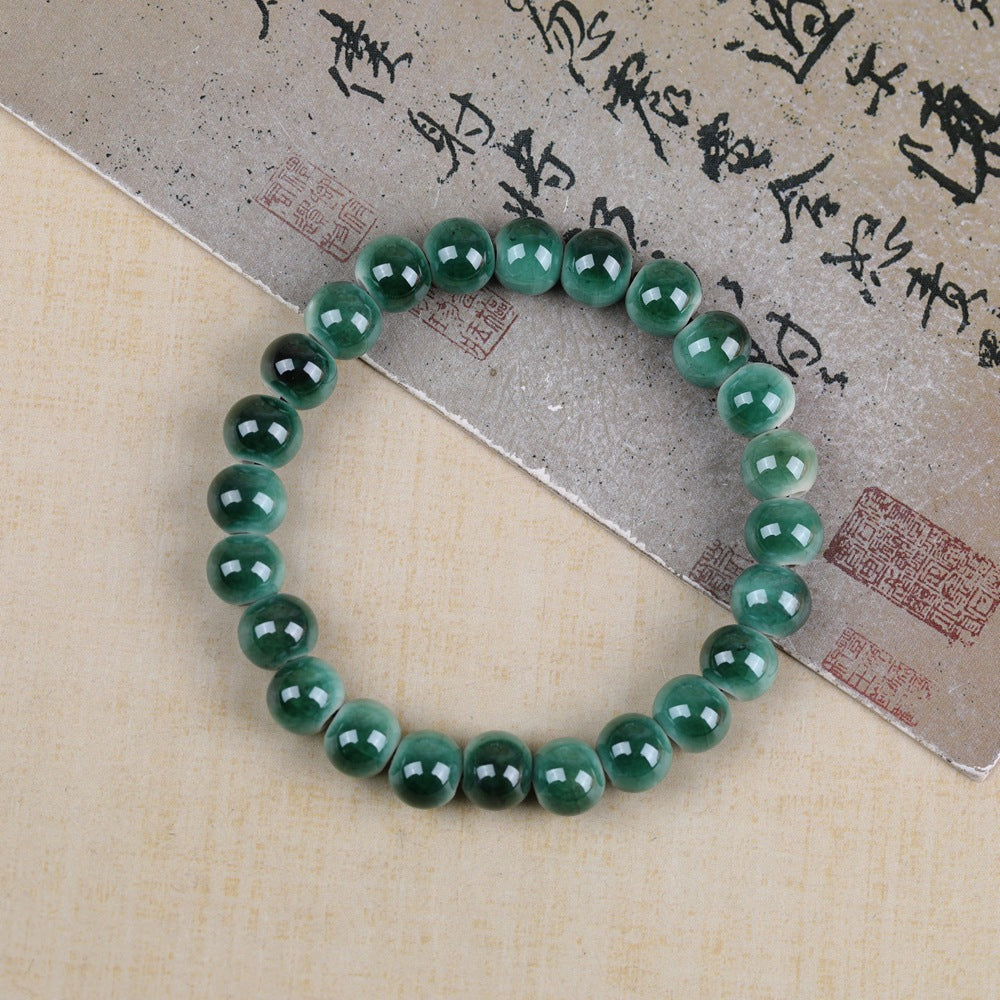 Women's & Men's Single Circle Ceramic Simple Personality Fashion Bracelet