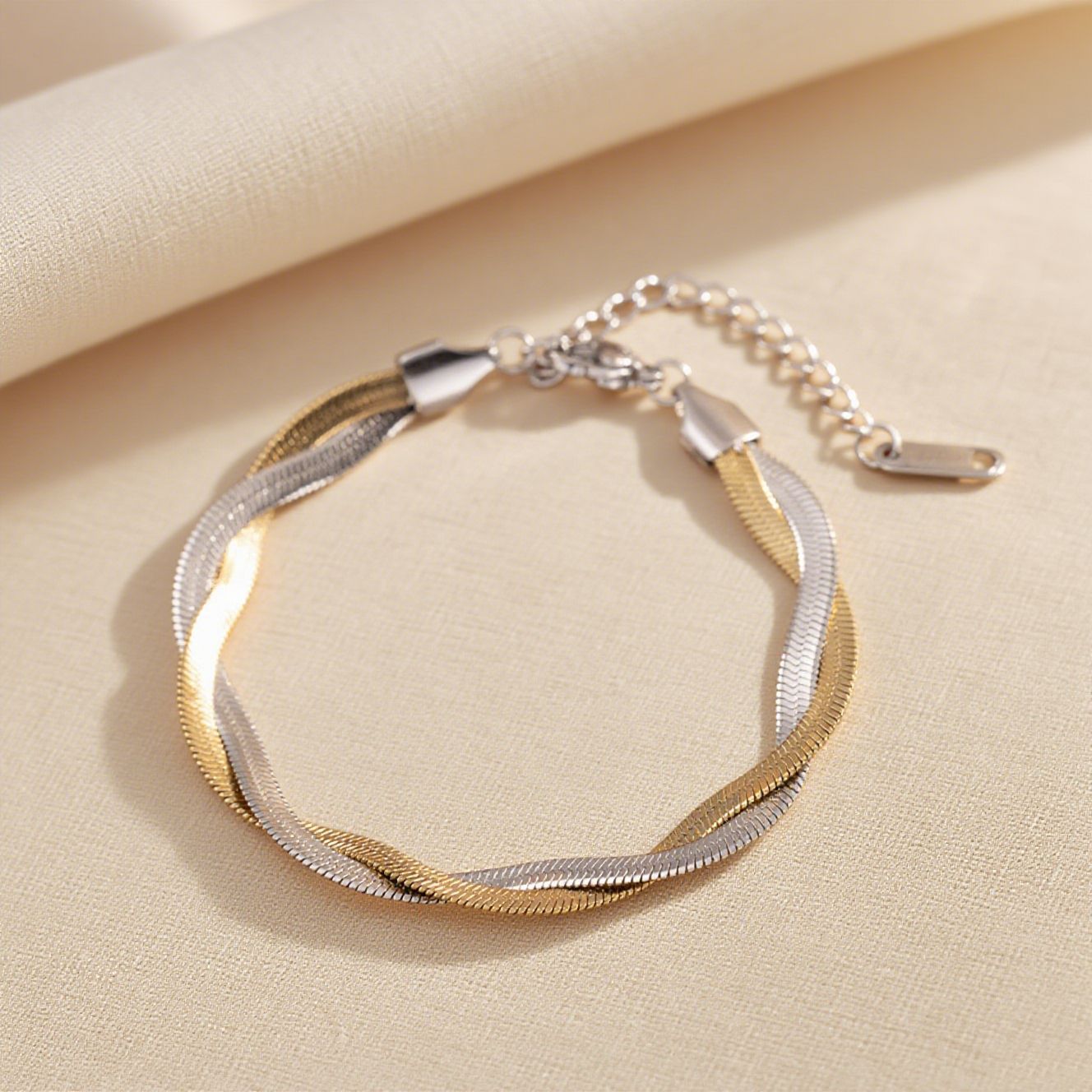 Women's Commuter Titanium Steel Light Luxury Couple Bracelets