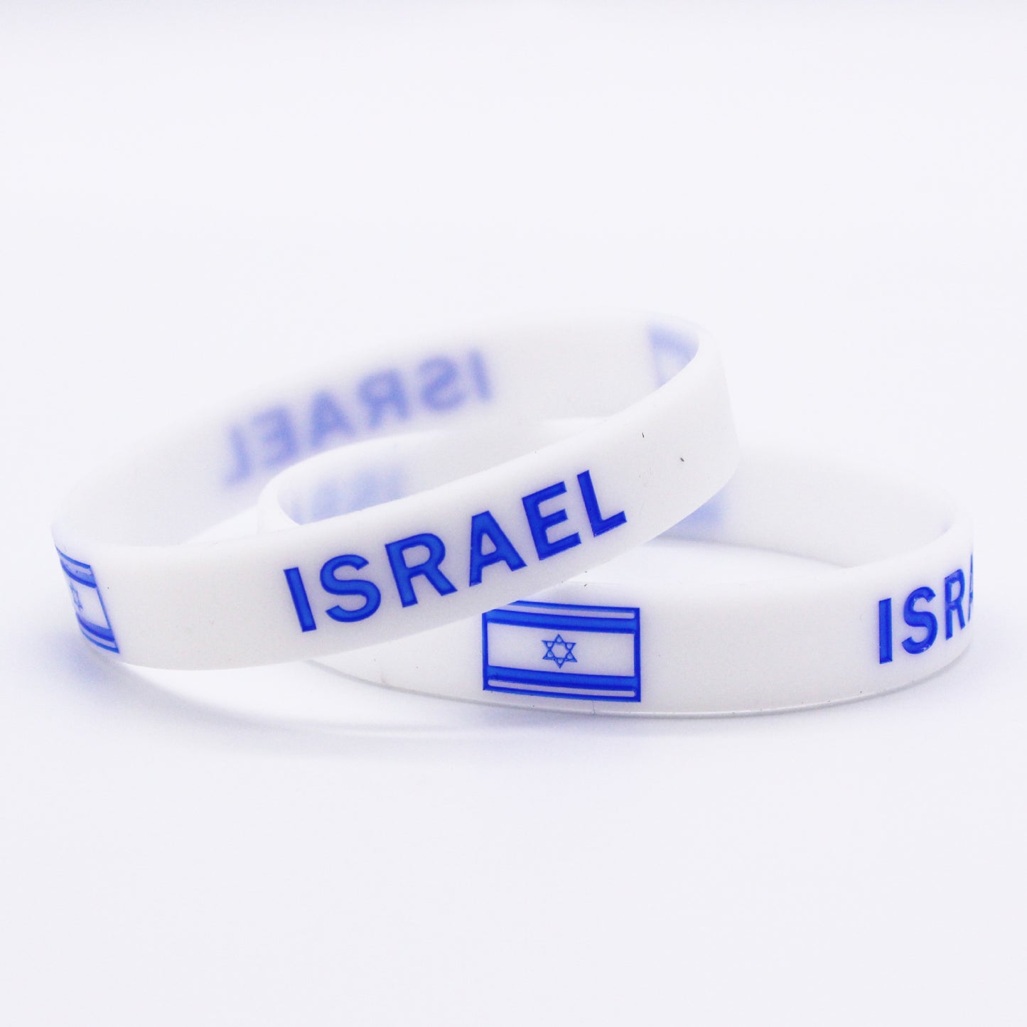 Fashion Elegant Flag Israel Luminous Football Bracelets