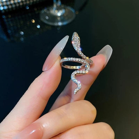 Women's Personalized Index Finger Micro Inlaid Zircon Rings