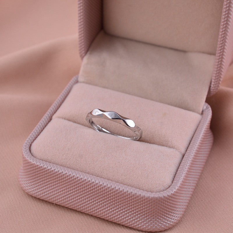 Women's & Men's Life Couple Pair Of Open Fashion Girlfriends Long-distance Ring