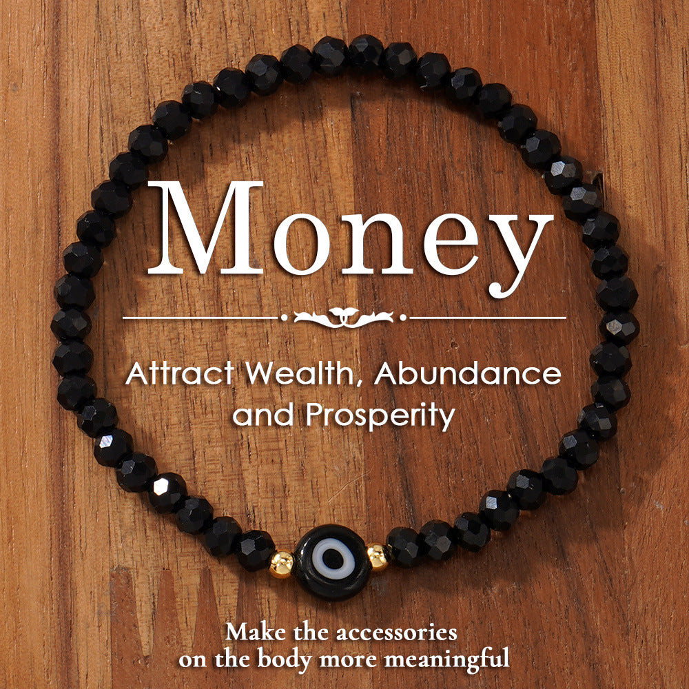 Devil's Eye Color Chain Female Twin Bracelet