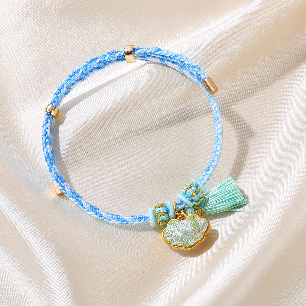 Children's Dragon Boat Festival Colorful Rope Carrying Strap Hand-woven Tiger Sachet Bracelets