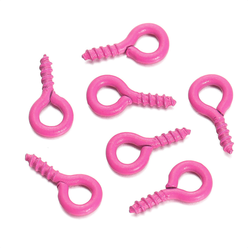 Croissant Nail Screw Sheep Eye Pearl Jewelry Accessories