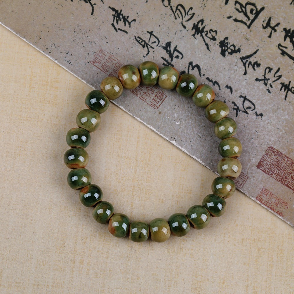 Women's & Men's Single Circle Ceramic Simple Personality Fashion Bracelet