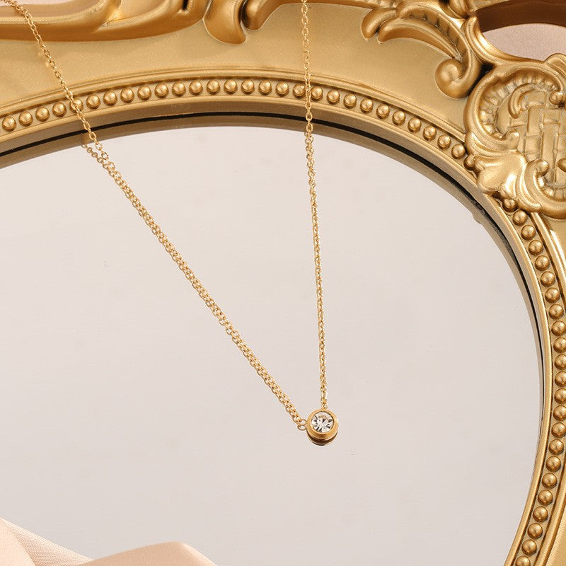 Women's Does Not Fade Temperament Entry Lux Necklaces