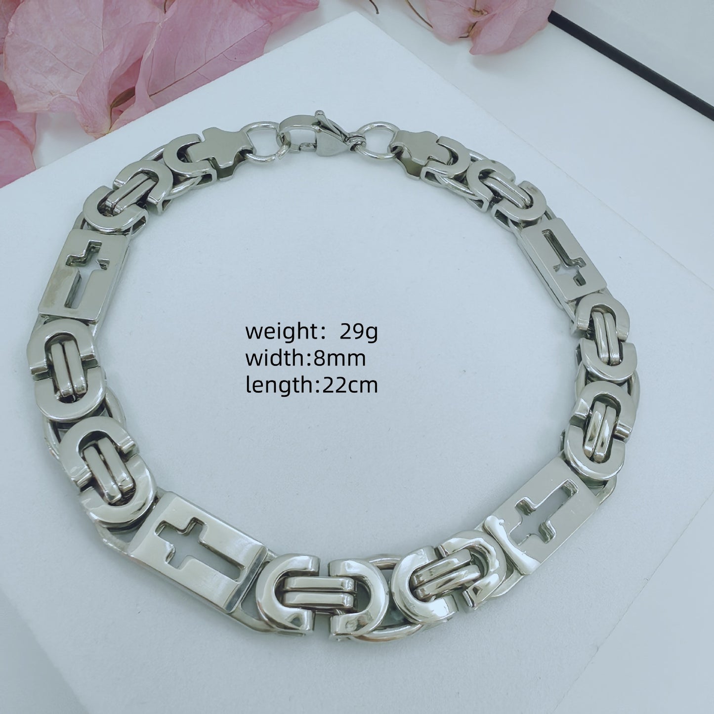 Fashion Trendy Unique Man's Stainless Steel Necklace