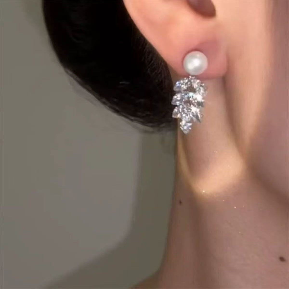 Wheat Tassel Bead Premium Light Luxury Minority Design Earrings