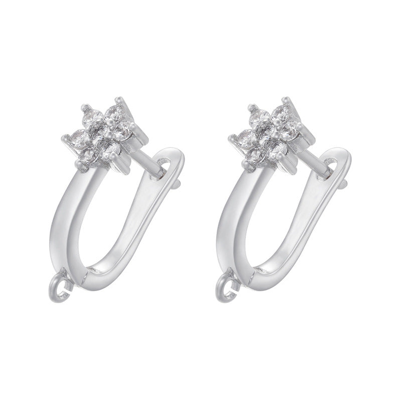 Fashion Casual Glossy Twist U-shaped Clips Rings