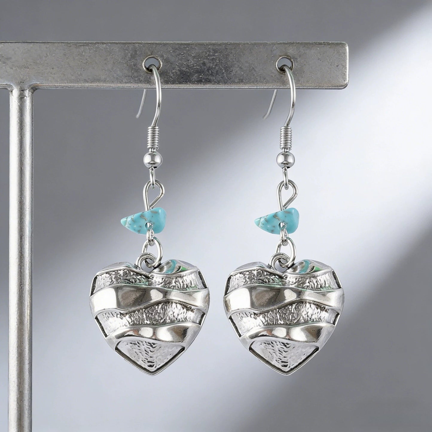 Women's Multiple Options Bohemian Ethnic Turquoise Eardrops Combination Earrings
