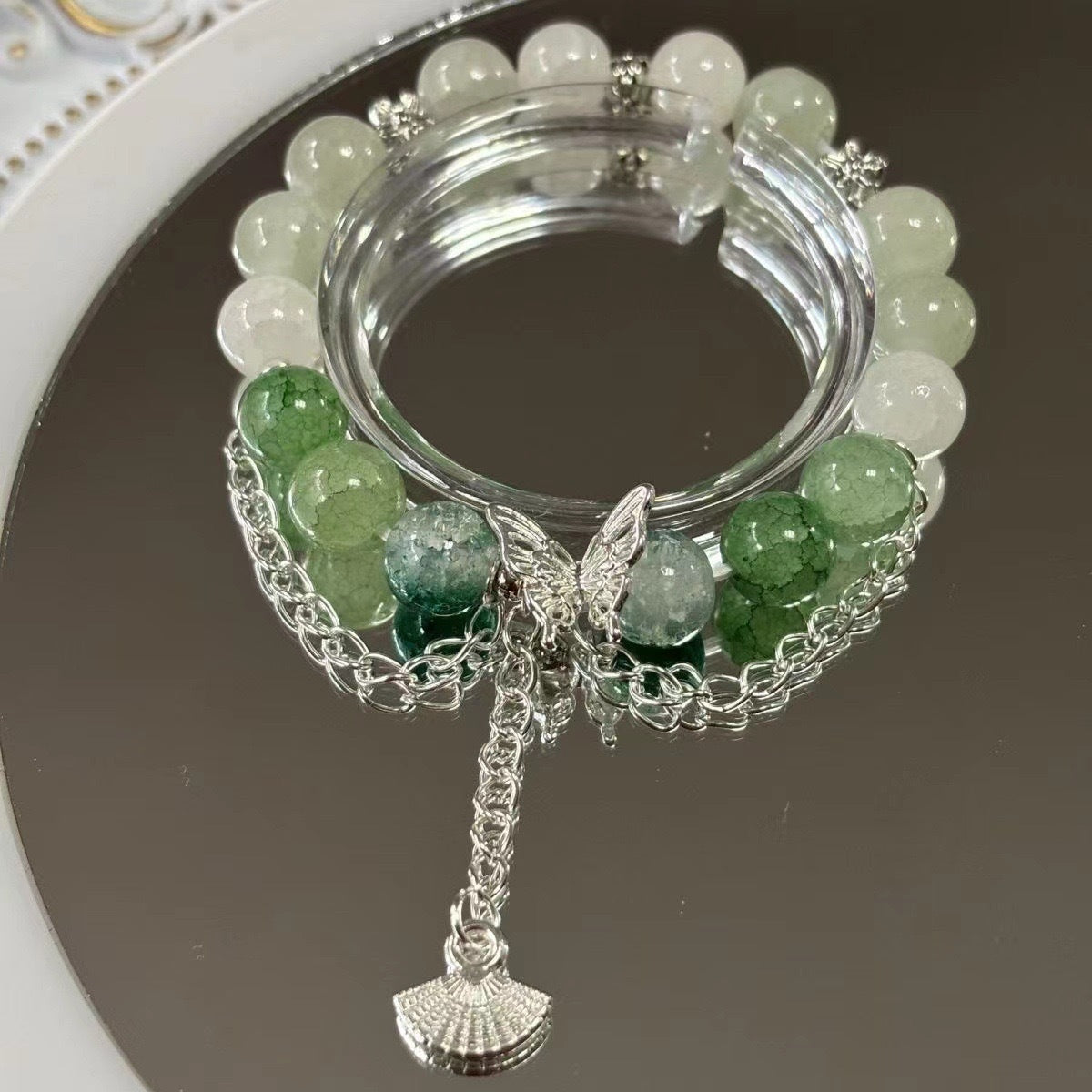 Time Of Sunrise Impression Niche Advanced Retro Beaded Light Luxury Bracelets