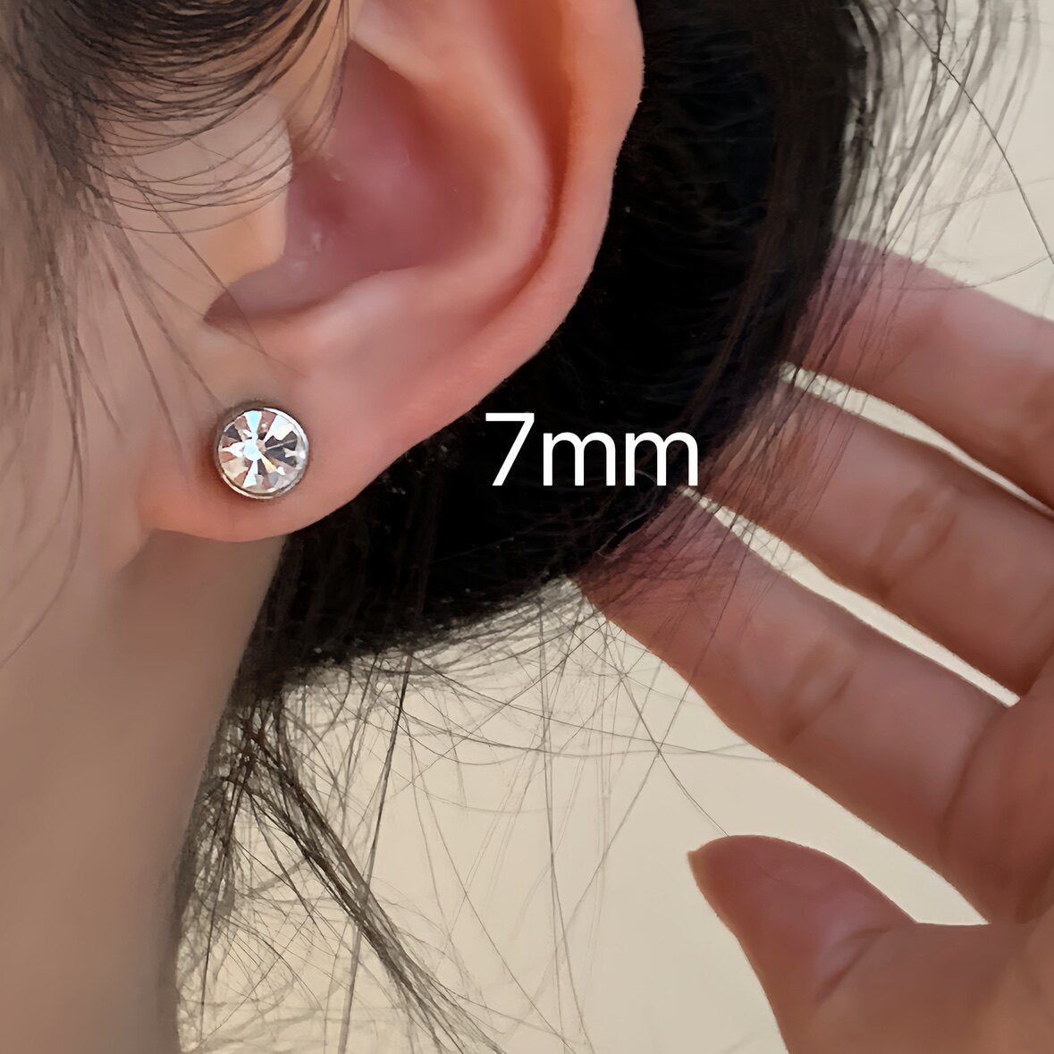 Women's Zircon Tassel Light Luxury High Sense Stud Earrings