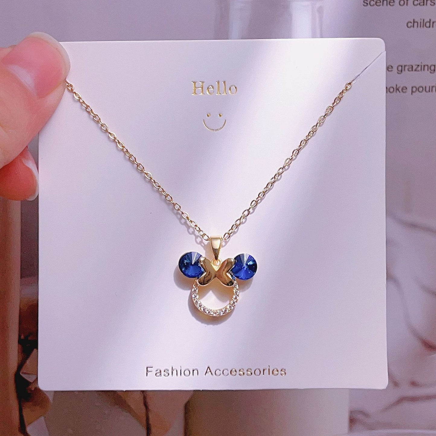 Women's Fashion Simple Love Design Light Luxury Necklace