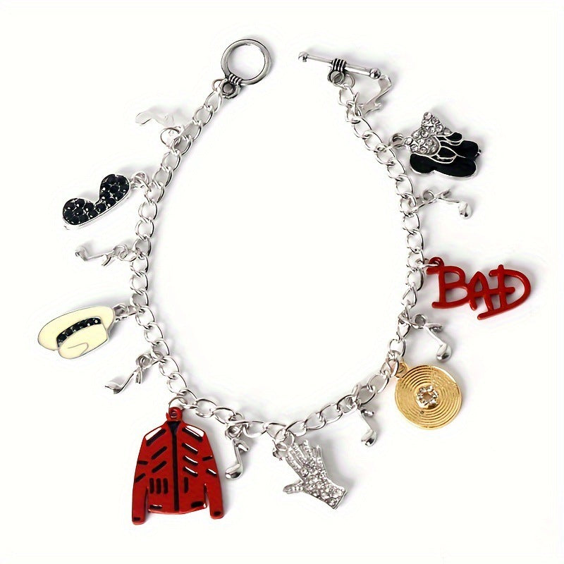 Jackson Pink Fan Commemorative Small Gift Bracelets