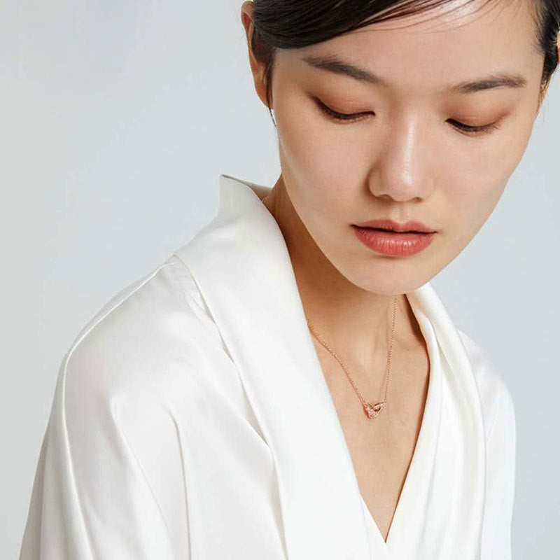 Rose Gold Roman Simple Fashion Retro Characteristic Trendy Necklace