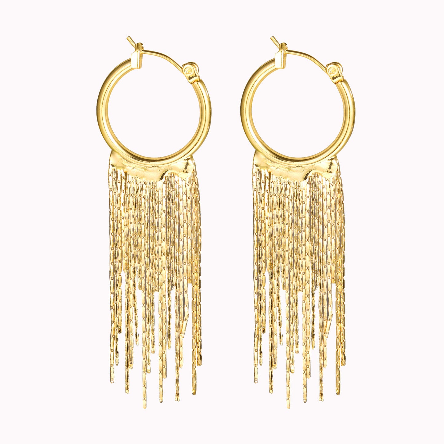 Style Exaggerating Tassel Design Fashion Vintage Personality Earrings