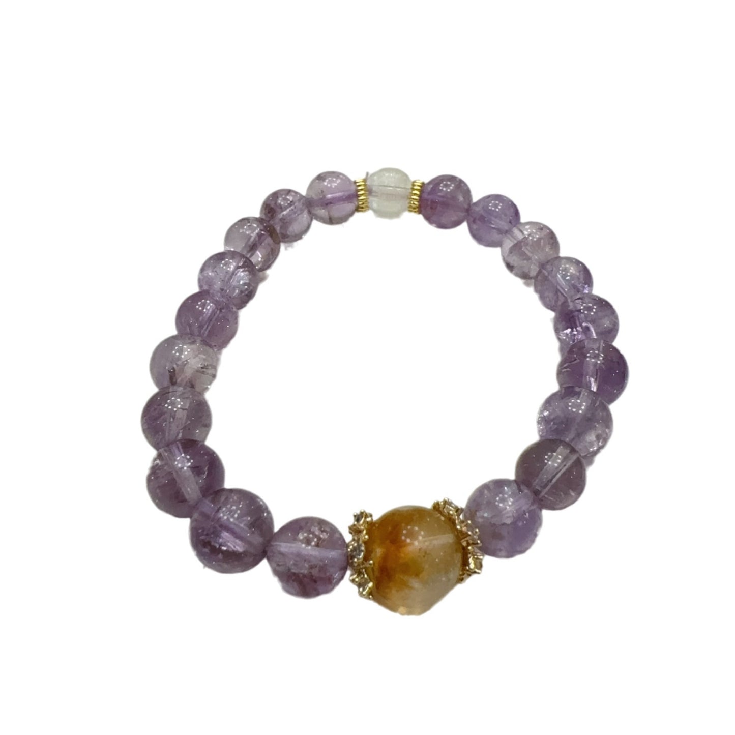 Sutra Amethyst Design Crafts Ethnic Temple Bracelets