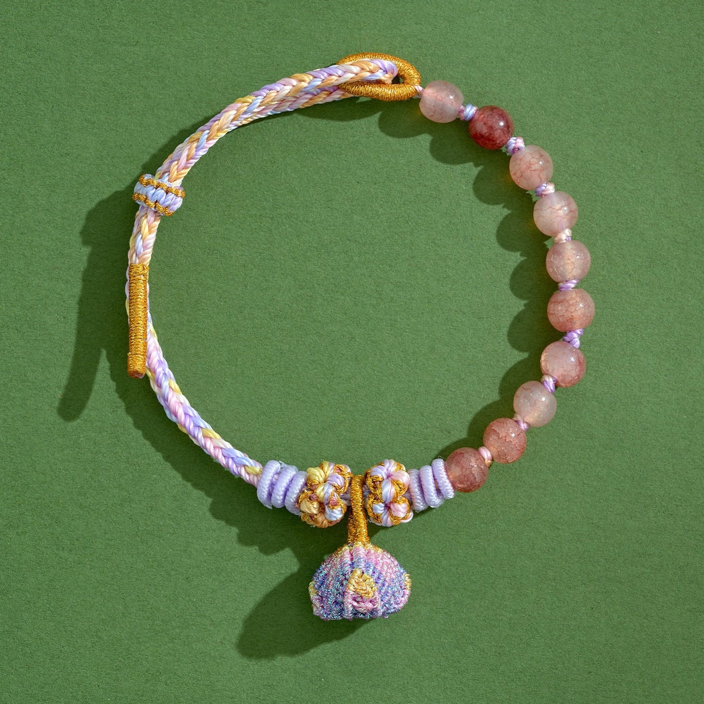 Dragon Boat Festival Colorful Rope Small Red Hand-woven Tiger Head Bracelet