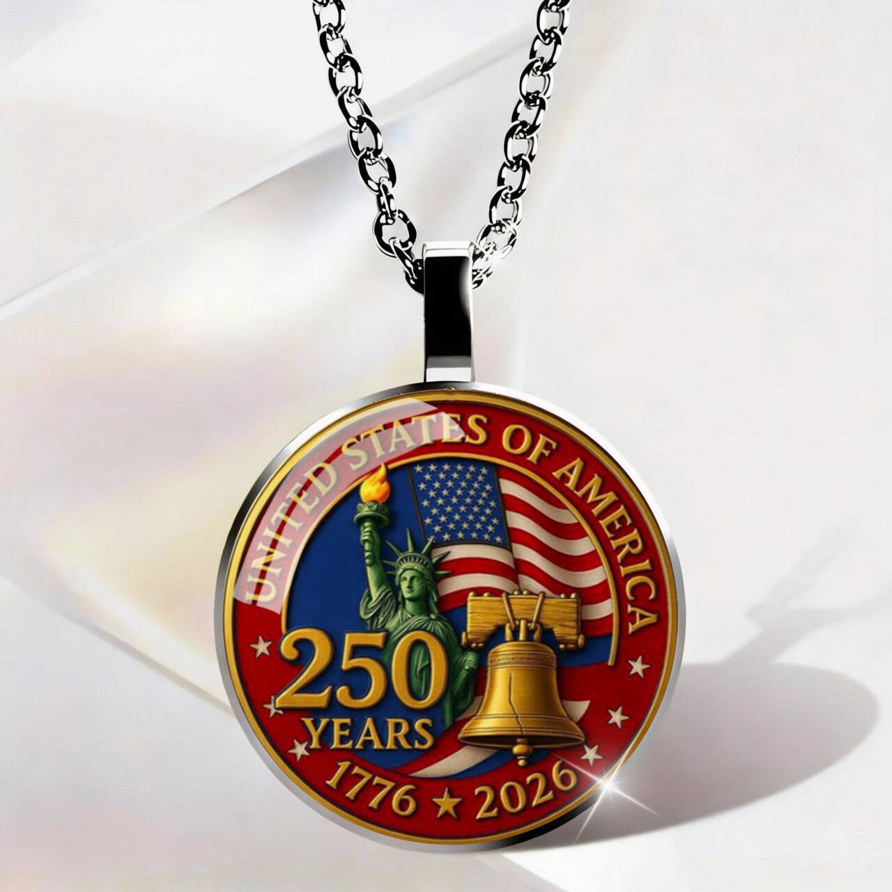 Exquisite Retro Weekly Design Time Stone Necklaces
