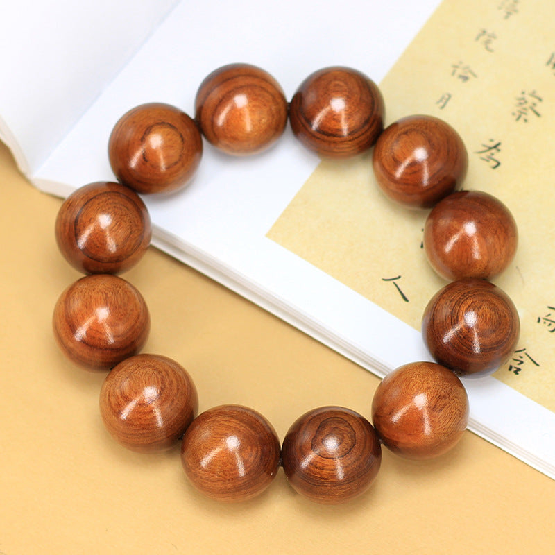 Men's Mexico Wood Buddha Beads Brazil Laos Vietnam Bracelet
