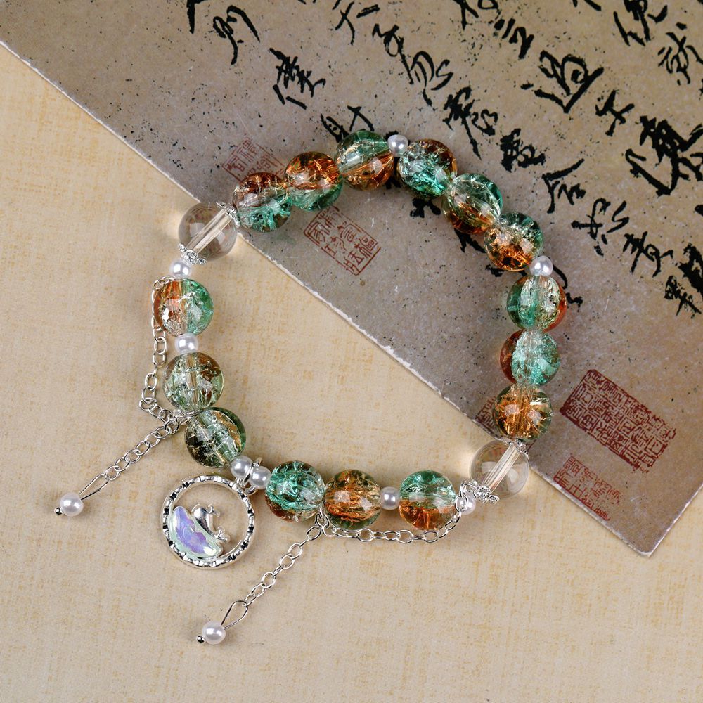 Bell Butterfly Hot Flower Crystal Cultural Bracelets