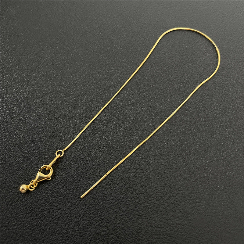 Universal Chain Pin String Beads Adjustable Pure Simple Bracelet