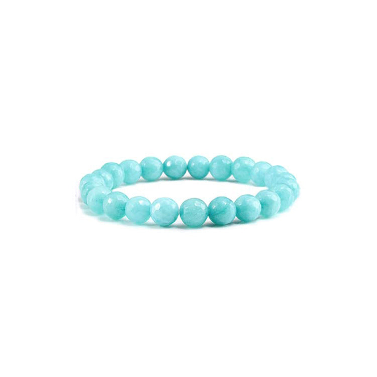 Women's Opal Natural Crystal Stone Beads Elastic String Bracelets