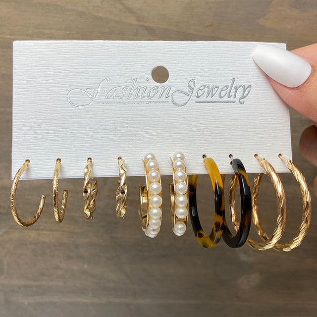 Women's Fashion Minimalism Temperament Wild Exaggerated Personalized Rings