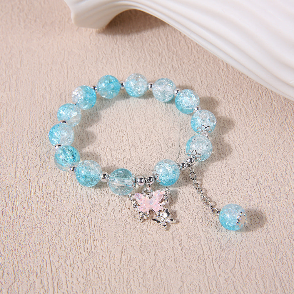 Beaded Design Hot Flower Crystal Trendy Bracelets