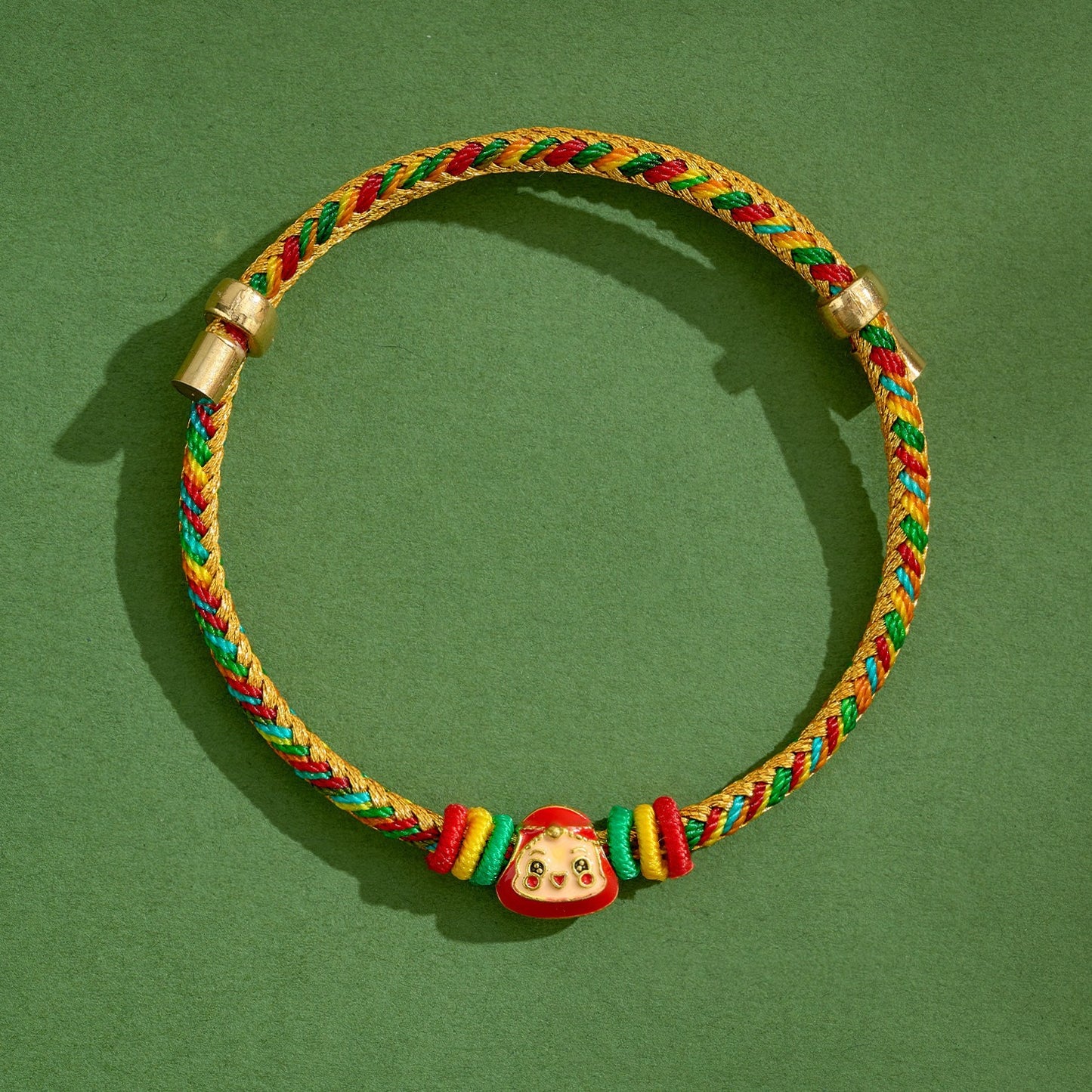 Dragon Boat Festival Colorful Rope Small Red Hand-woven Tiger Head Bracelet